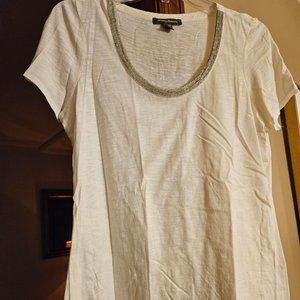 Tommy Bahama Embellished Tee Size M